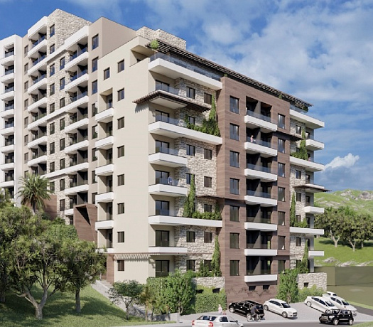 4268 Budva Becici Apartments in new building 1r 44-48m